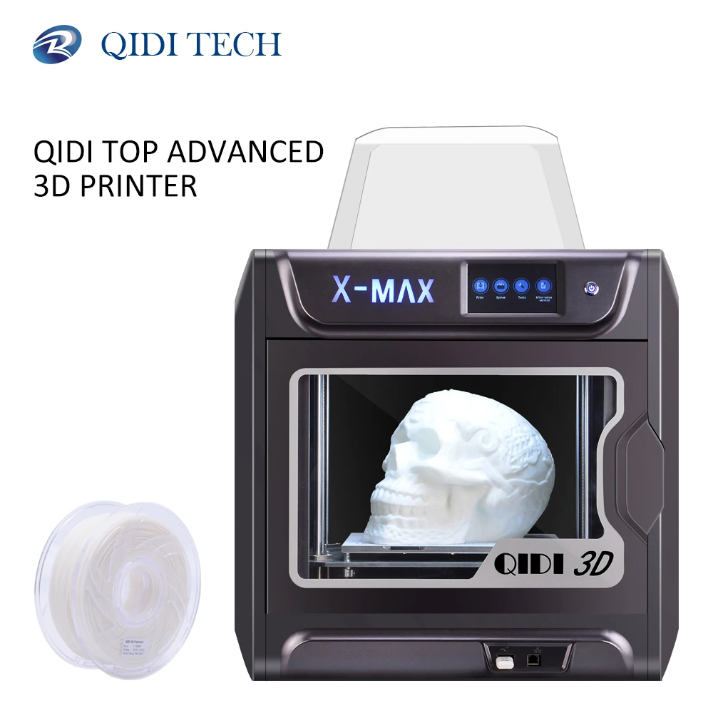 QIDI TECH 3D принтер X-MAX большой размер промышленный WiFi высокоточная печать с PLA TPU PC PETG нейлон 300*250*300 мм