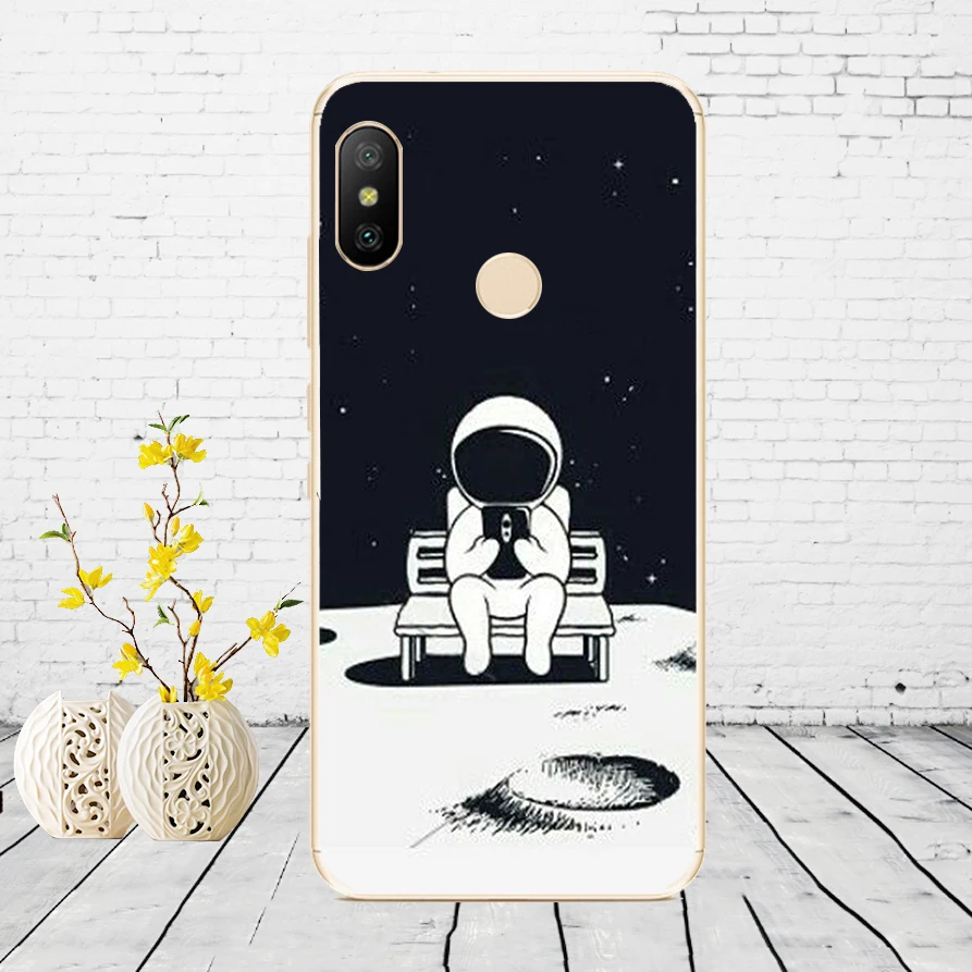 J11 Силиконовый чехол для Xiaomi mi A2 LITE, чехол с полной защитой, мягкая задняя крышка из ТПУ, чехол для телефона s для Xio mi A2 LITE, бампер - Цвет: J11