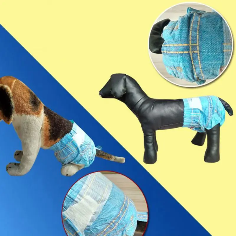 Новые классные подгузники для собак женские собаки физиологические