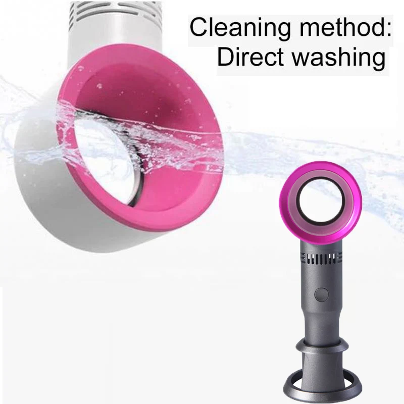 Портативный вентилятор со съемным основанием Перезаряжаемый Usb мини с тремя