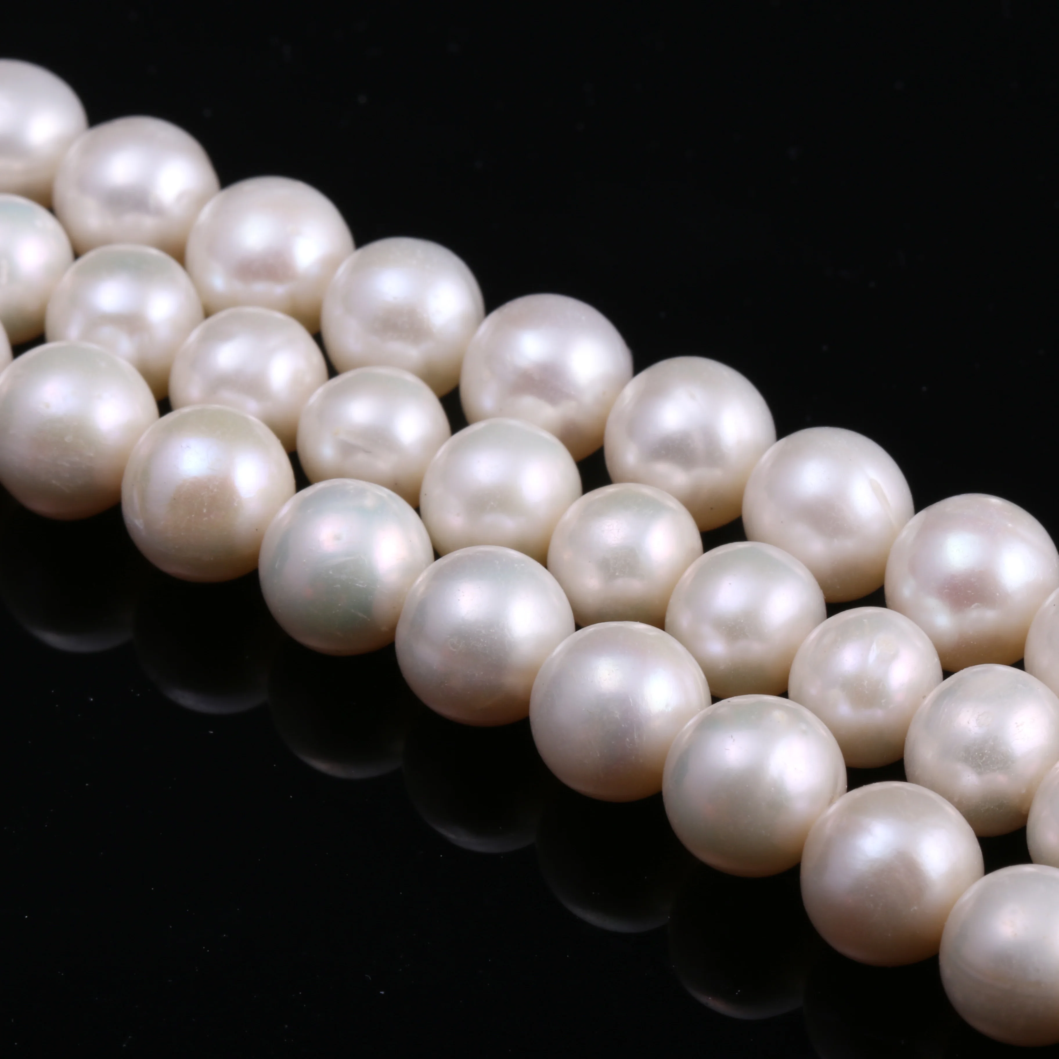 

Freshwater Pearl Loose Potato-shaped White Beads 8-9 Mm For DIY Bracelet Earring Necklace Sewing Craft Jewelry Accessory