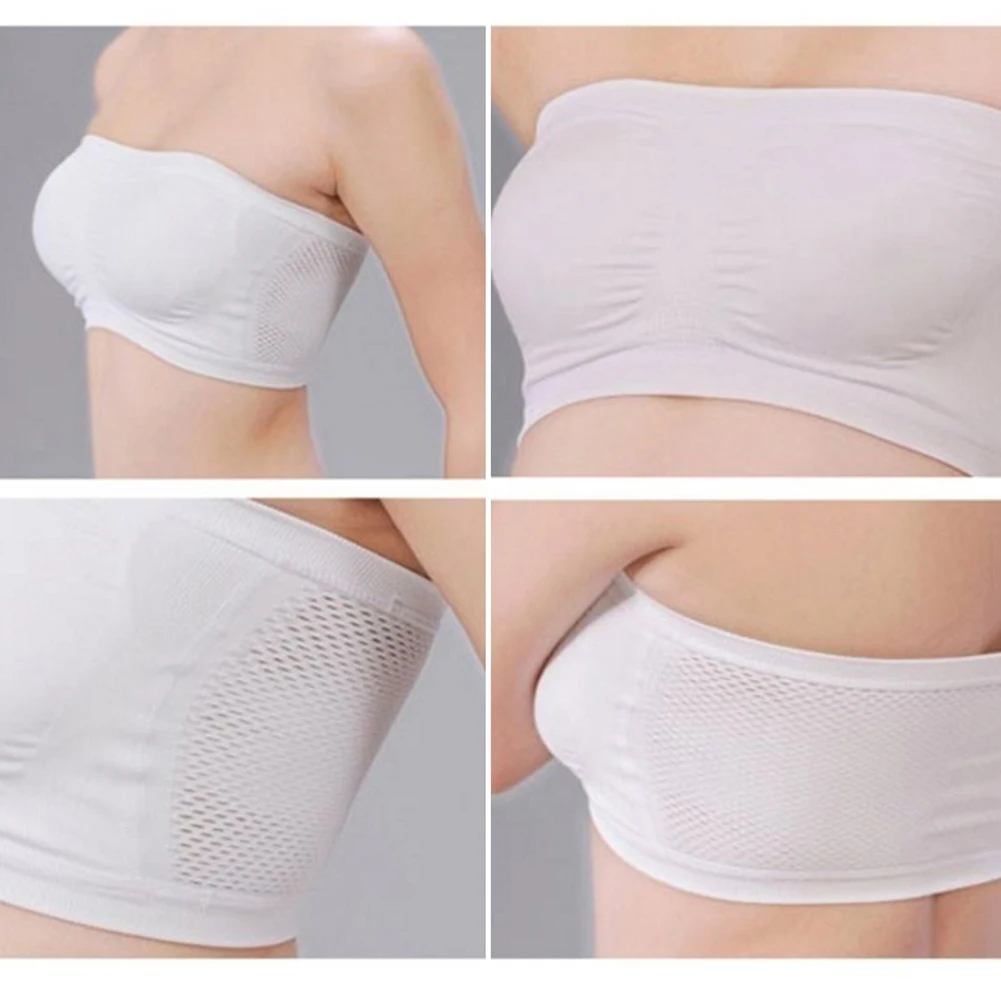 Бюстгальтер-Труба Женский Воздухопроницаемый бесшовный высокоэластичный Топ