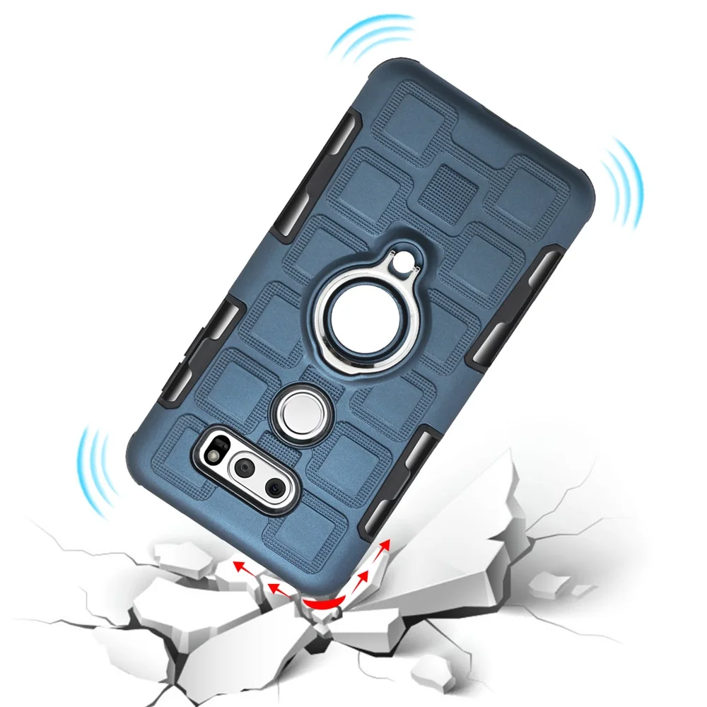 Противоударный чехол для LG V30 K12 K11 Plus K50 K40 Coque Kickstand Armor Cover For K10 Pro K9 K8 2018 K4 2017 EU Funda |