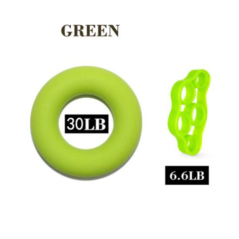 Baru Hand Gripper Silikon Finger Expander Latihan Hand Grip Wrist Strength Trainer Pelatih Jari Resistance Band Fitness