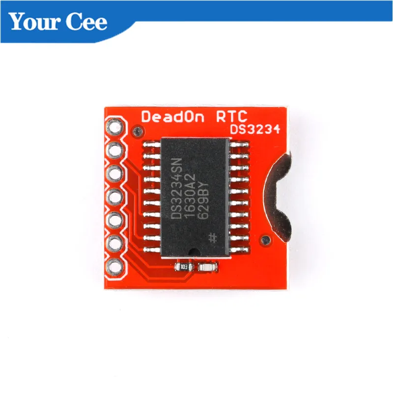 Модуль DS3234 с ультраточными часами в режиме реального времени для Arduino Down и время