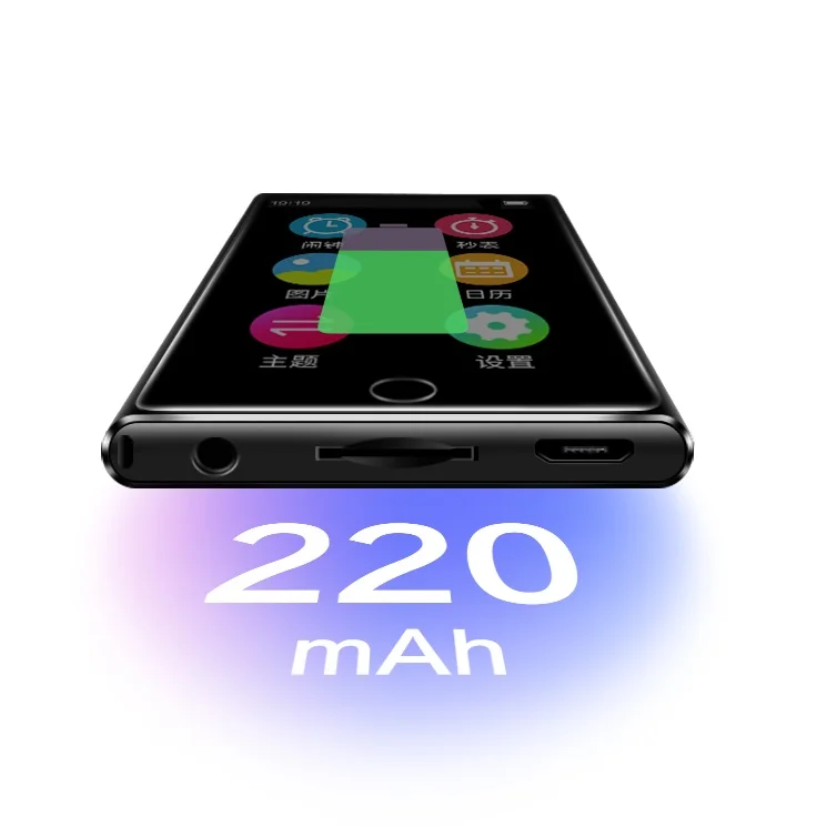 Mp3 плеер RUIZU M2 с Полноразмерным сенсорным экраном портативный музыкальный