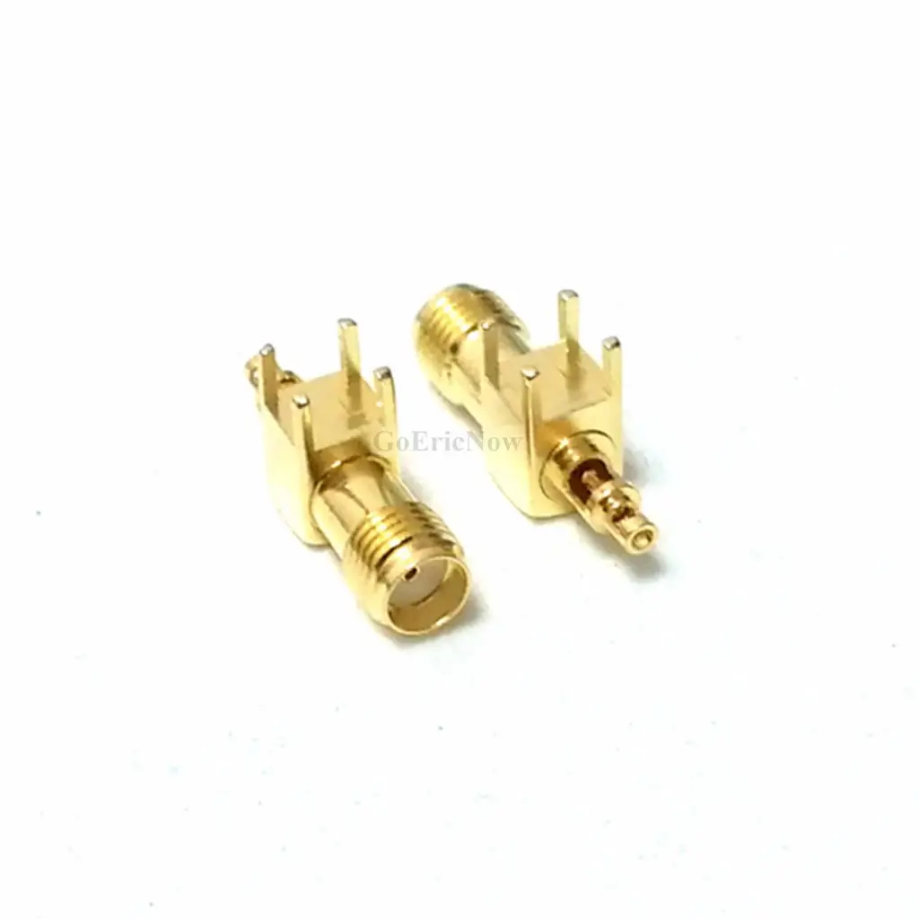 10 шт. RF коаксиальный 50 Ом SMA разъем прямоугольный PCB для 1 0 RG178 соединительный
