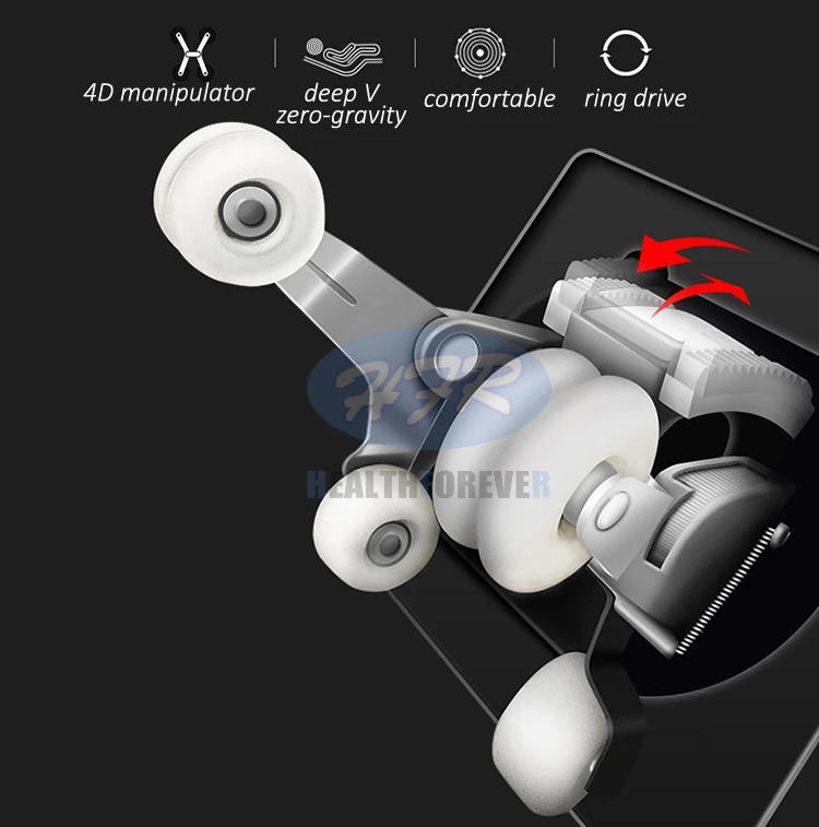 HFR-9200 Phantom 4D умное массажное кресло полностью автоматическое многофункциональное разминающее пространство для всего тела