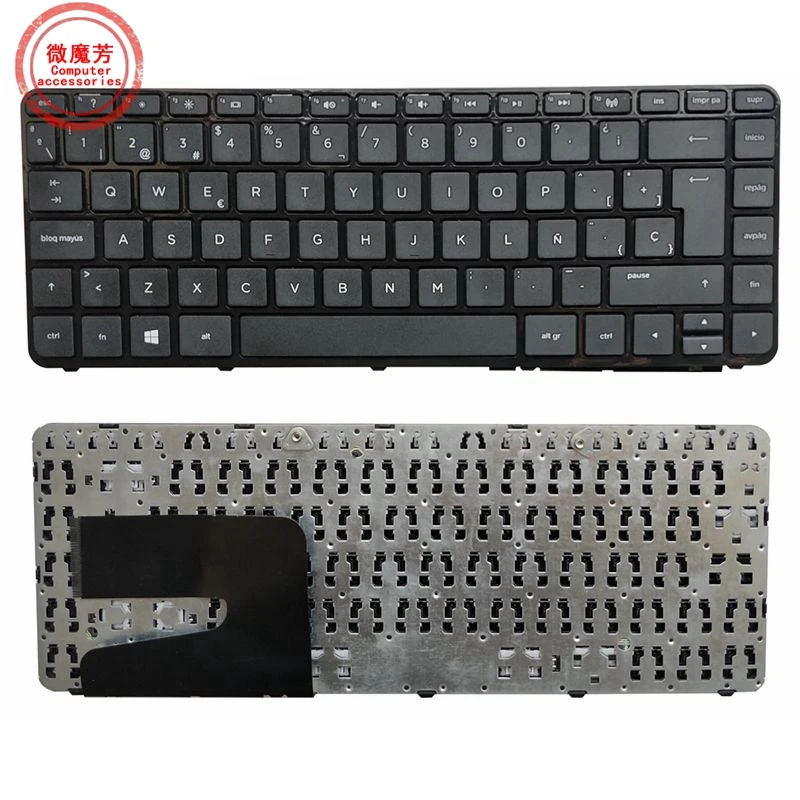 

SP New for HP 240 G2 245 G3 14-N 14-R 14-D 14-g000 14-r000 14-n000 14-w000 14-d000 spanish laptop keyboard