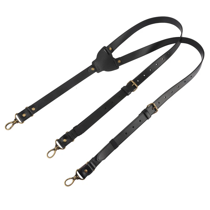 2 см ширина очень большие подтяжки из натуральной кожи деловые мужские роскошные