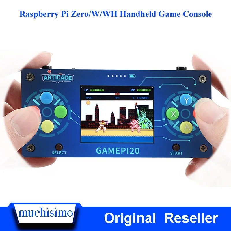 Портативная игровая консоль Raspberry Pi Zero WH 2 0 дюймов | Компьютеры и офис