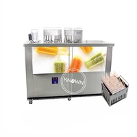 commercial automatic ice popsicle machine with various different moulds popsicle stick making machine