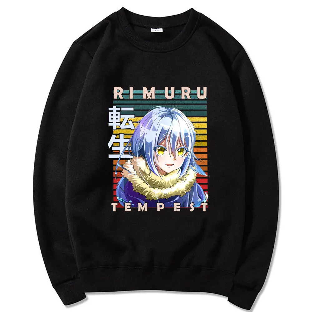

That Time I Got Reincarnated As A Slime Cosplay Tracksuit Rimuru Tempest Spring Autumn Fleece Sweatshirts Harajuku Mens Costume