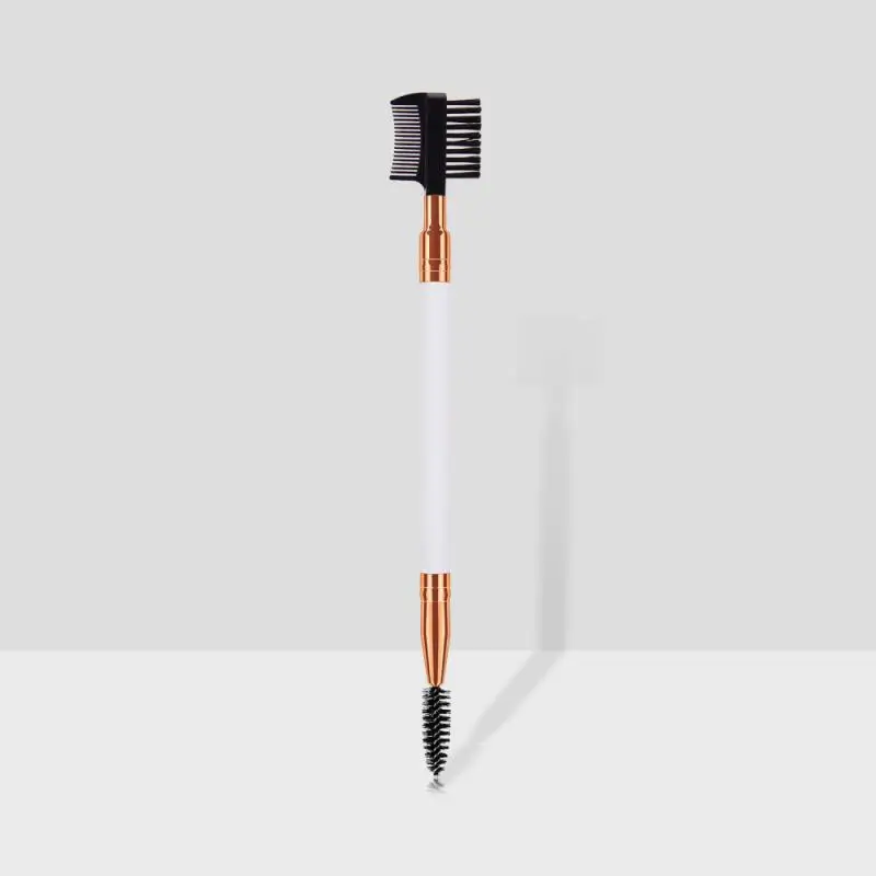 1 шт. Кисть для макияжа портативная профессиональная двухсторонняя расческа