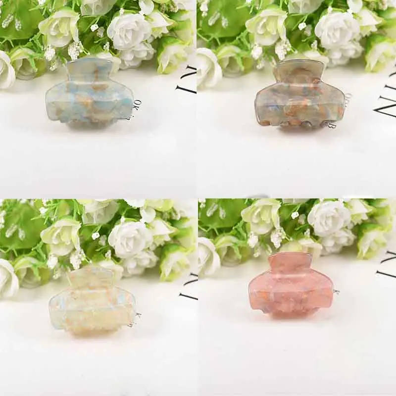 

Hair Claw Clips Barrette Clamp Jelly Colors Acrylic Ponytail Crab Girls Hair Hairpin Hair Styling Accessories For Women
