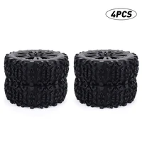 17mm high tech hub wheel rim tires tyre for 18 off road rc car buggy redcat team losi vrx hpi kyosho hsp carson hobao new