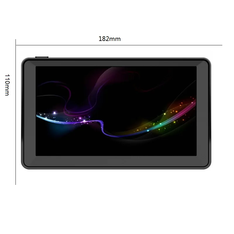 Автомобильная навигационная система GPS 7 дюймов с солнцезащитным козырьком 256 8 ГБ