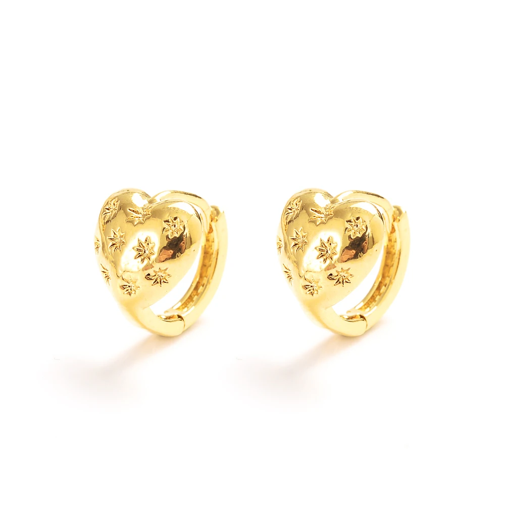 

Bangrui Bridal Men Jewelry Gold Color Brincos Top Quality Women girls Hoop Earrings wedding bridal party gifts