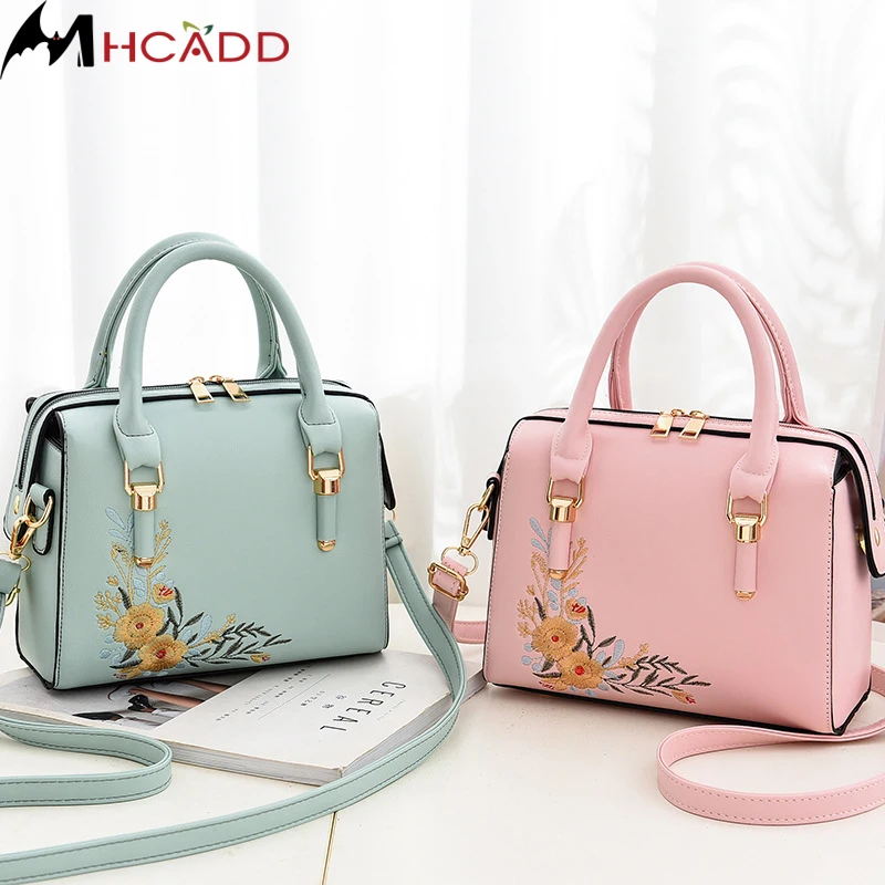 

Женские сумки-мессенджеры, кожаная сумка на плечо, женский новый кошелек, ранец, модные сумки-тоуты, Подарочная Цветочная сумка, Маленькая ж...