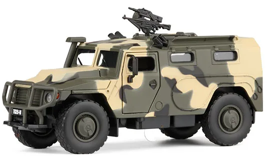 E Высокая имитация 1:32 Сплав раздвижной русский бронированный автомобиль взрывозащищенный военная модель звуковой светильник автомобиль для детей игрушки - Цвет: E