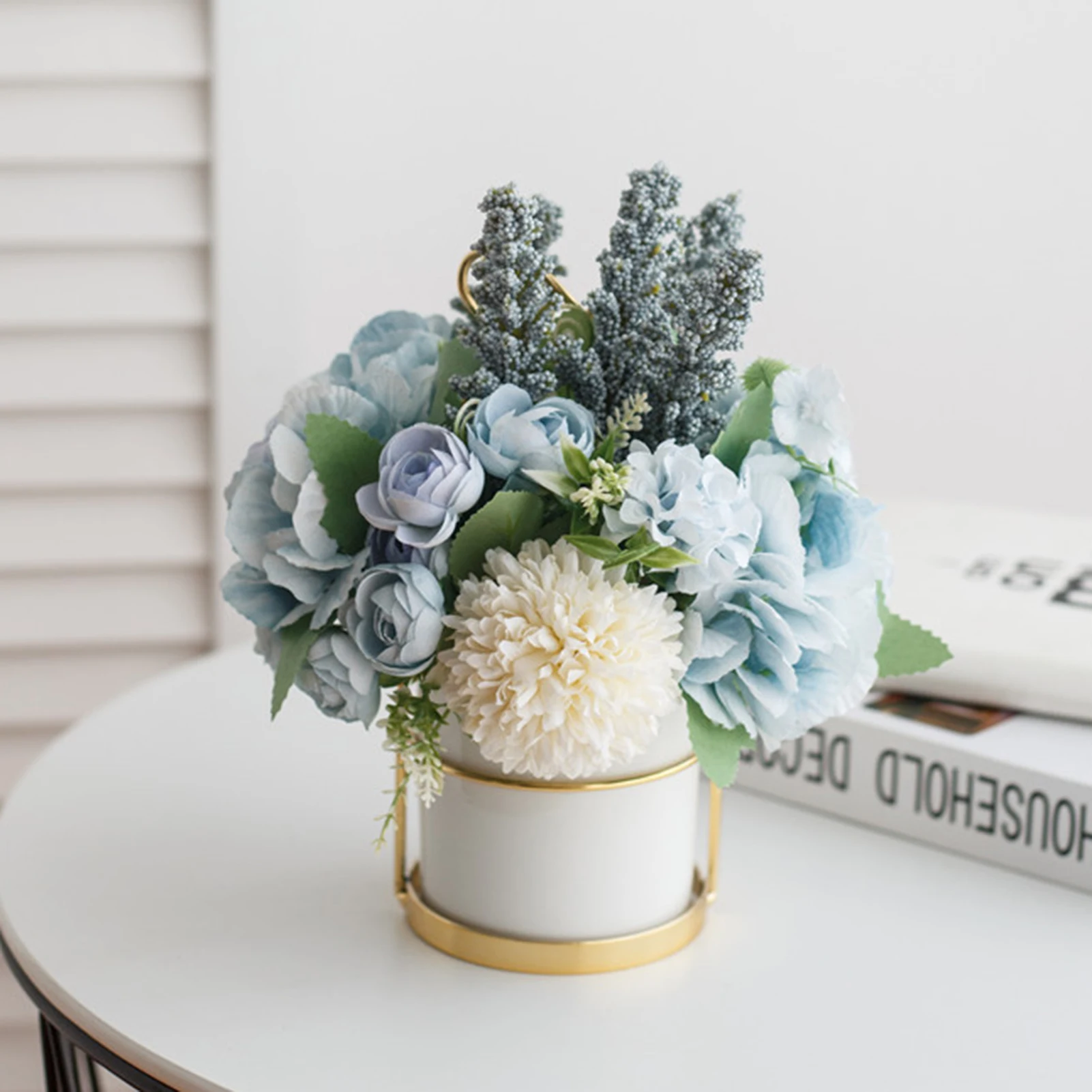 Красивые Искусственные розы украшение из искусственных цветов для бонсай