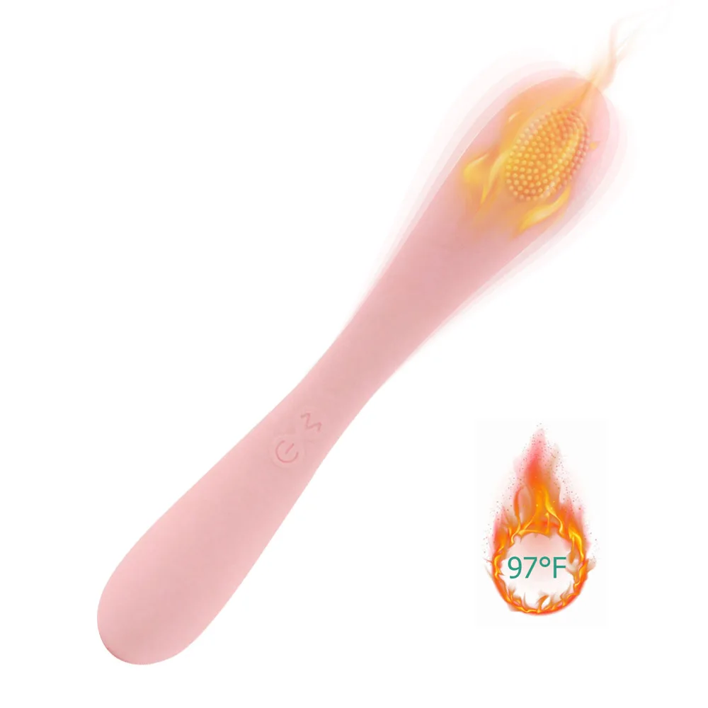 Нагревательный длинный фаллоимитатор вибраторы для женщин AV-Стик медицинский