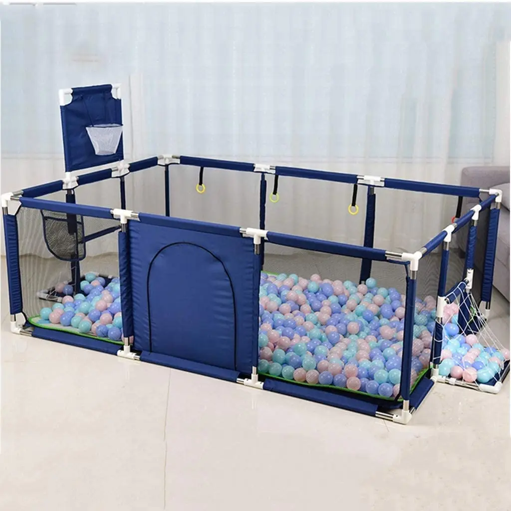 

Children's Playpen With Nets Indoor Ocean Ball Pool Baby Playpen Fence Playground Park Toys Child Safety Barrier Kids Ball Pit