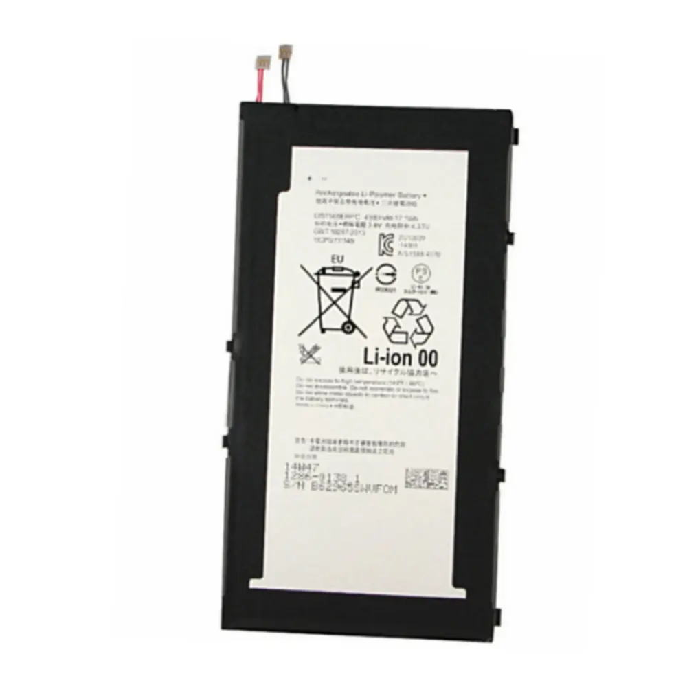 

Original LIS1569ERPC battery 4500mah for Sony Xperia Z3 Tablet Z3 Tablet PC batteries