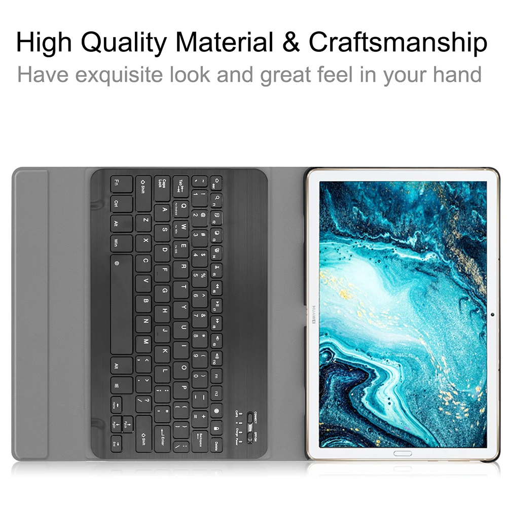 10.8 Inch Case for Huawei M6 Bluetooth Keyboard Protector Split Keyboards English Russian Spanish | Компьютеры и офис