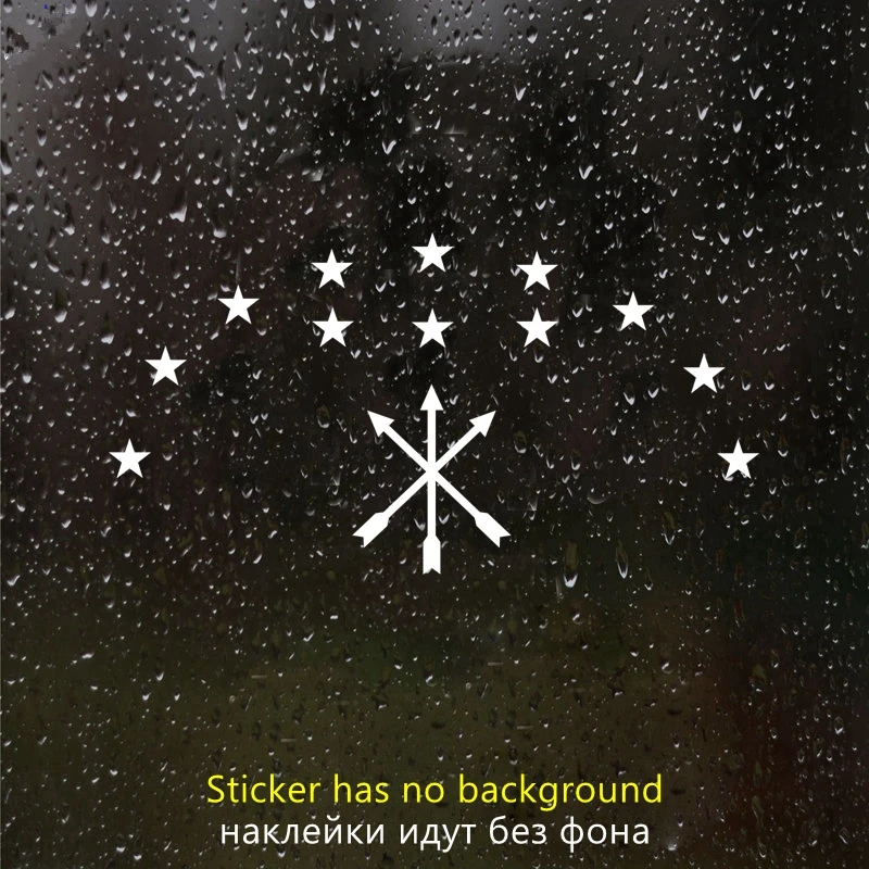 

40156# наклейки на авто Герб Кабардино-Балкарии водонепроницаемые наклейки на машину наклейка для авто автонаклейка стикер этикеты винила наклейки стайлинга автомобилей украшения на бампере автомобиля заднее стекло