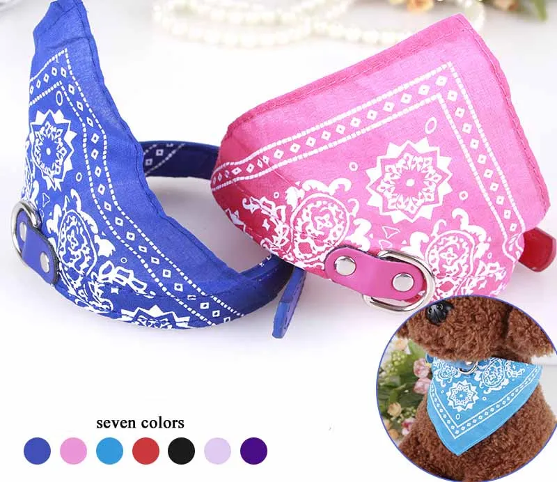 Регулируемый дизайнерский ошейник для собак и кошек черный красный синий