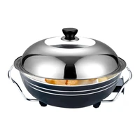 steamer tempered glass cover stainless steel round button frying pan visible cooking pot cover griddle accessories bo