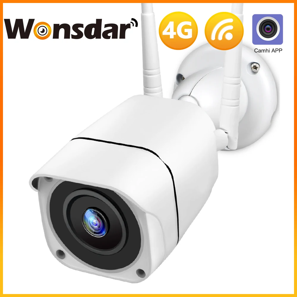 

IP-камера видеонаблюдения с поддержкой 4G, 1080P, металлический корпус