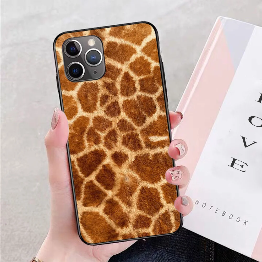 

For iPhone Giraffe Soft TPU Border Apple iPhone Case