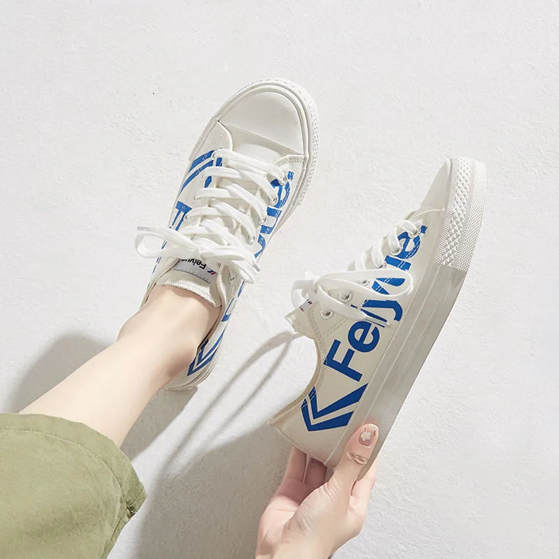 

Кеды женские с низким вырезом, Вулканизированная подошва, Нескользящие, кроссовки для скейтборда, повседневная дизайнерская летняя обувь, ...