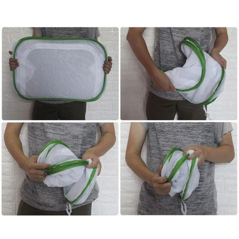 Портативный бабочка Богомол Палочник насекомых среды обитания клетки которые