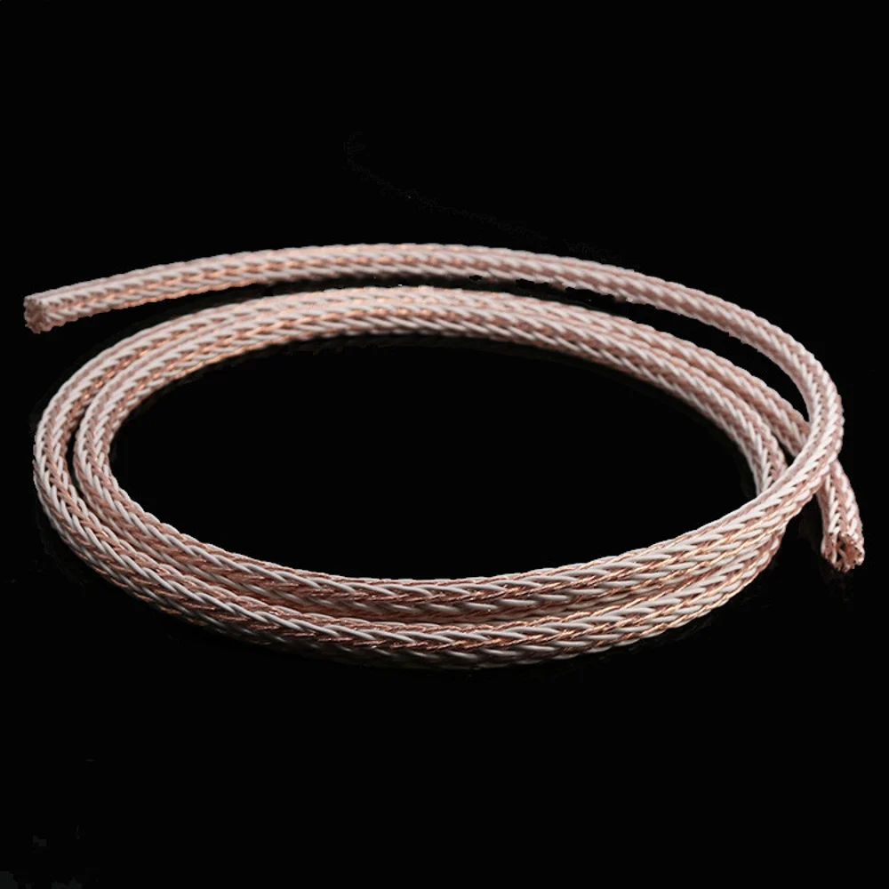 Медный кабель для динамика 12TC 7N OCC 24 ядра Чистый медный | Электроника
