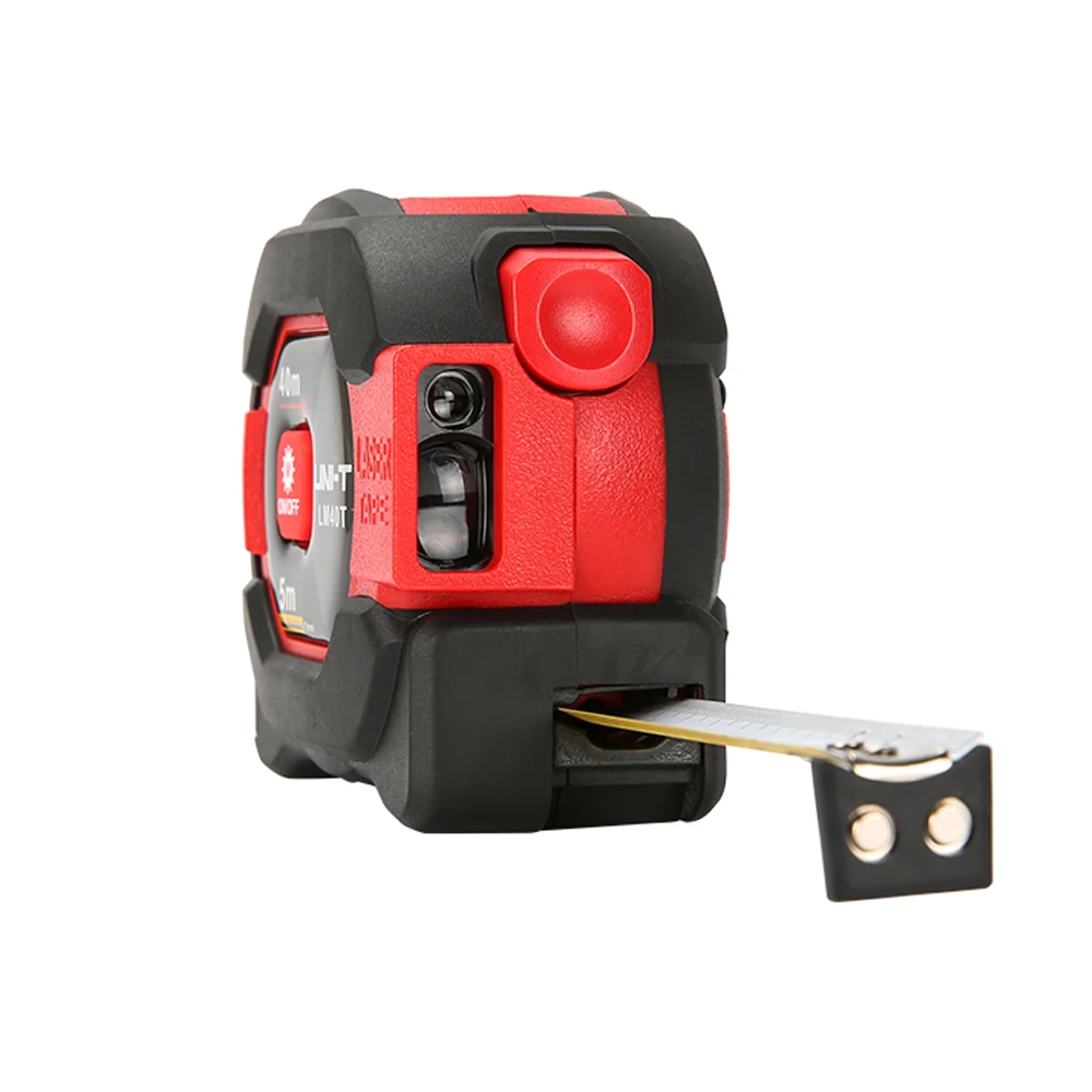 UNI-T LM40T laser rangefinder 40M tape measure digital telescopic 5m ruler measuring tool with LCD display | Инструменты