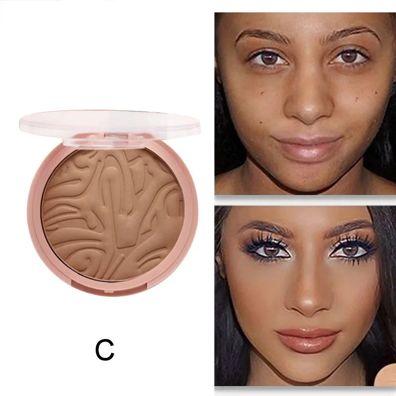 Масло бронзатор макияж пудра лица хайлайтер контуринг палитра стойкий