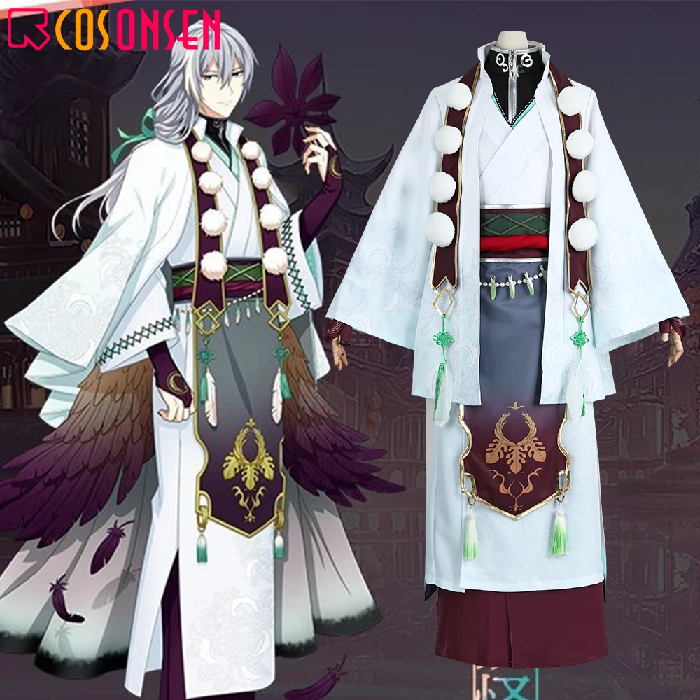 Костюм для косплея IDOLiSH7 Yuki KARASUTENGU YOKAI купальник приготовления якаси