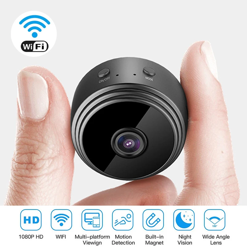 

Новейшая модель; 150 градусов угол обзора 1080P мини IP WI-FI Камера видеокамера Беспроводной домашней безопасности DVR ночное наблюдение WI-FI Камера