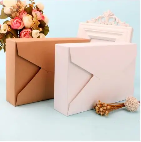 20 шт. коричнево белая стандартная Подарочная коробка упаковка для конфет