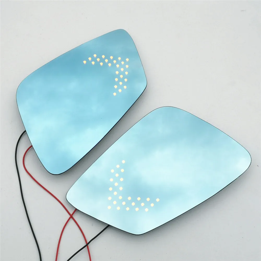 Светодиодное боковое зеркало заднего вида с подогревом стекло для BMW F20 F21 F22 F45 F46