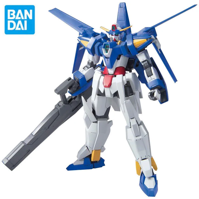 Оригинальная Высококачественная пластиковая экшн-фигурка Bandai Hg 1/144 Gundam для детей