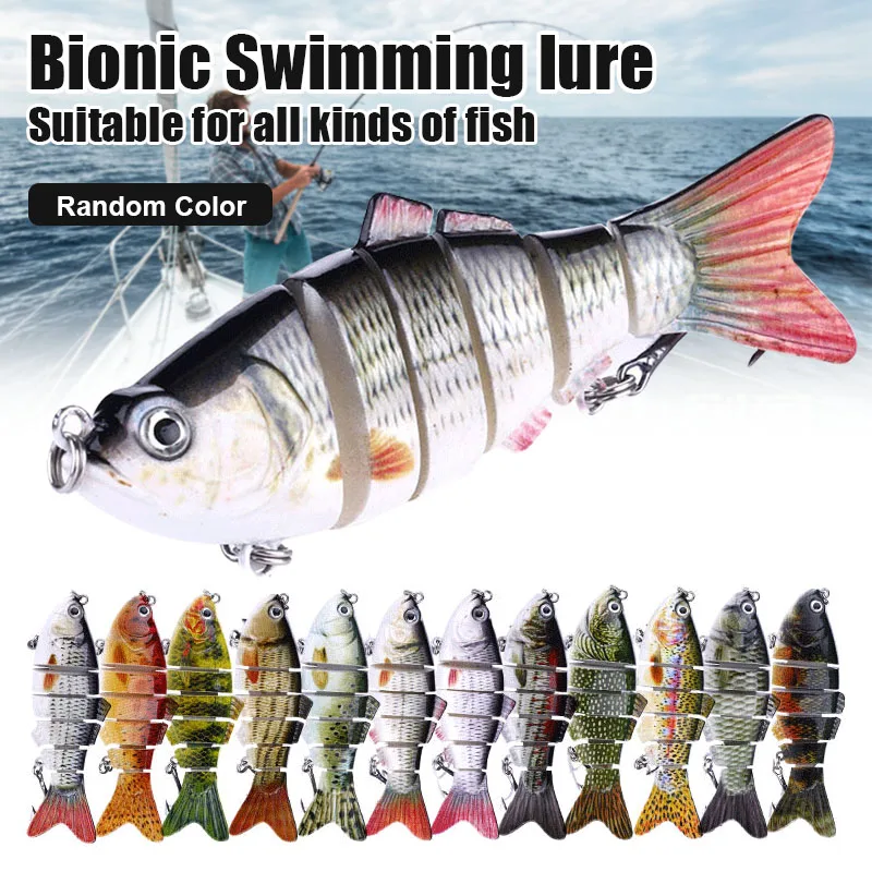 

1/3/5 Pcs Bionic Swimming Lure Fishing Bait 10cm Accessories For All Kinds Of Fish Drop Shipping
