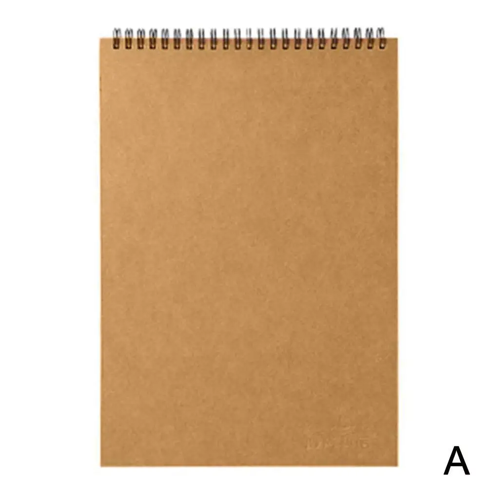 Скетчбук в стиле ретро блокнот из крафт бумаги для скетчей дневник живопись