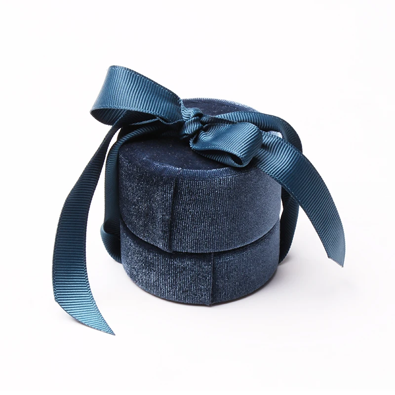 For Jewelry Round Leather Box