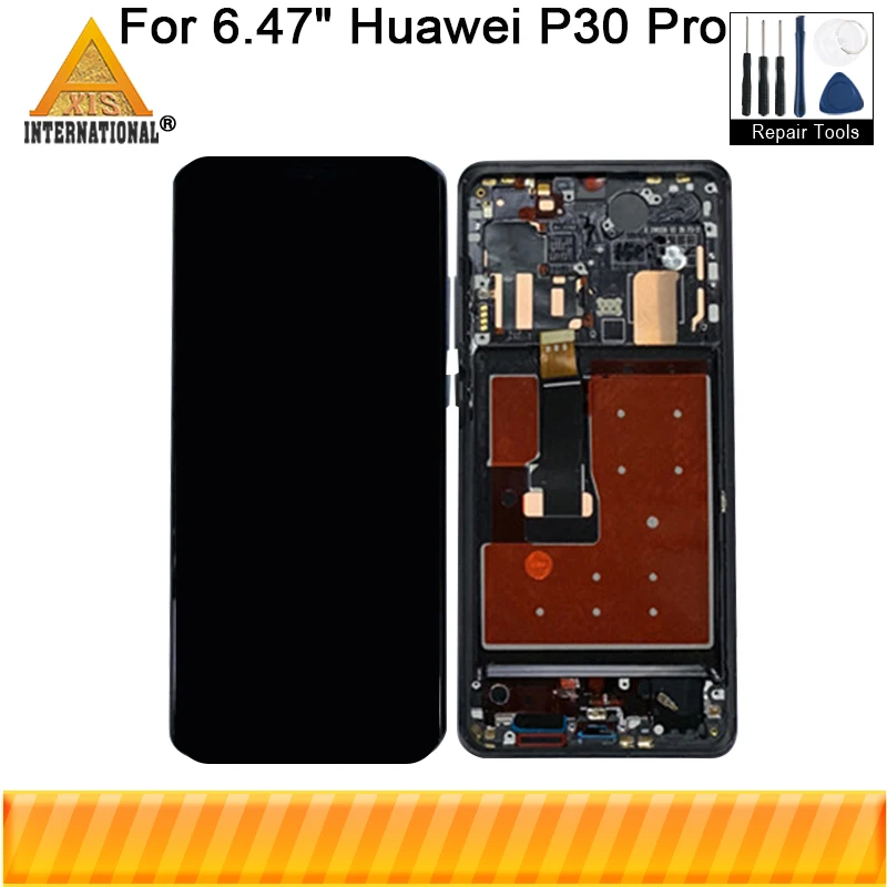 Оригинальный Axisinternational 6 47 &quotдля Huawei P30 Pro VOG L04 L29 L09 OLED ЖК экран + цифровой