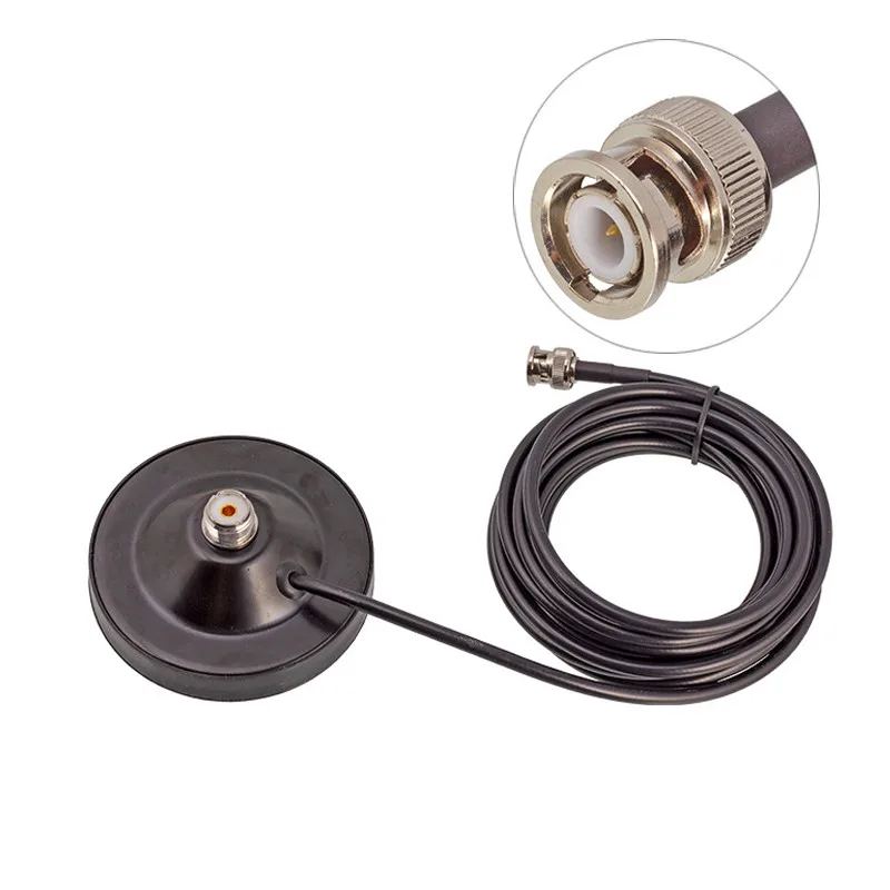 

Магнитное крепление BNC мама с кабелем для портативной радиоантенны влагостойкое высокое качество