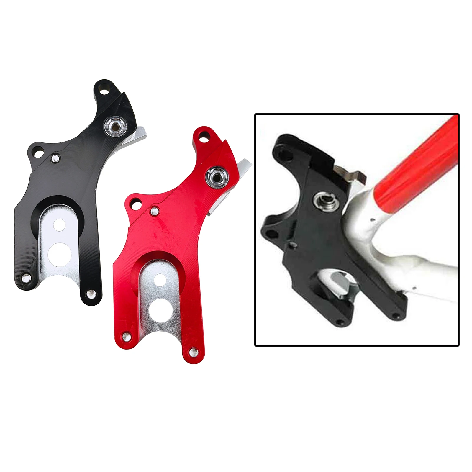 

Bike Disc Mount Disc Brake Adapter Road Bicycle Frame Adapter Mounting Holder Bicycle Conversion Components Parts